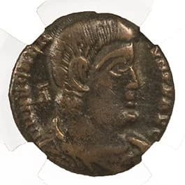 NGC-Certified Roman Coin: Magnentius, AE2, Grade F - Image 3