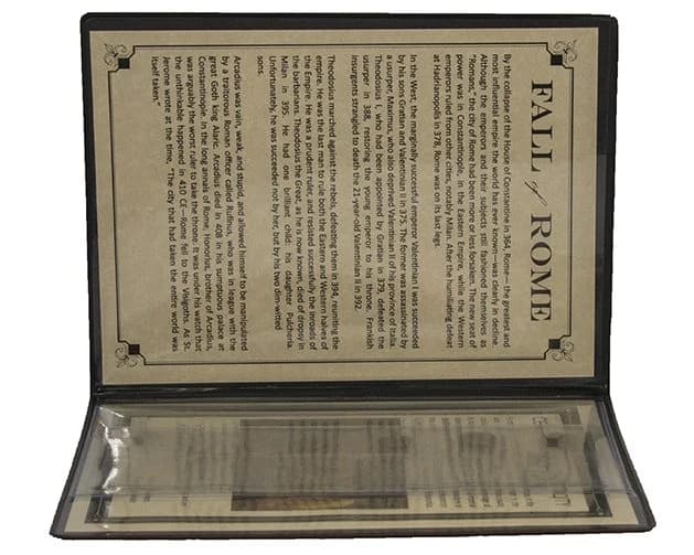 Fall of Rome: Four "AE4" Coins of the Late Roman Empire (Album) - Image 4
