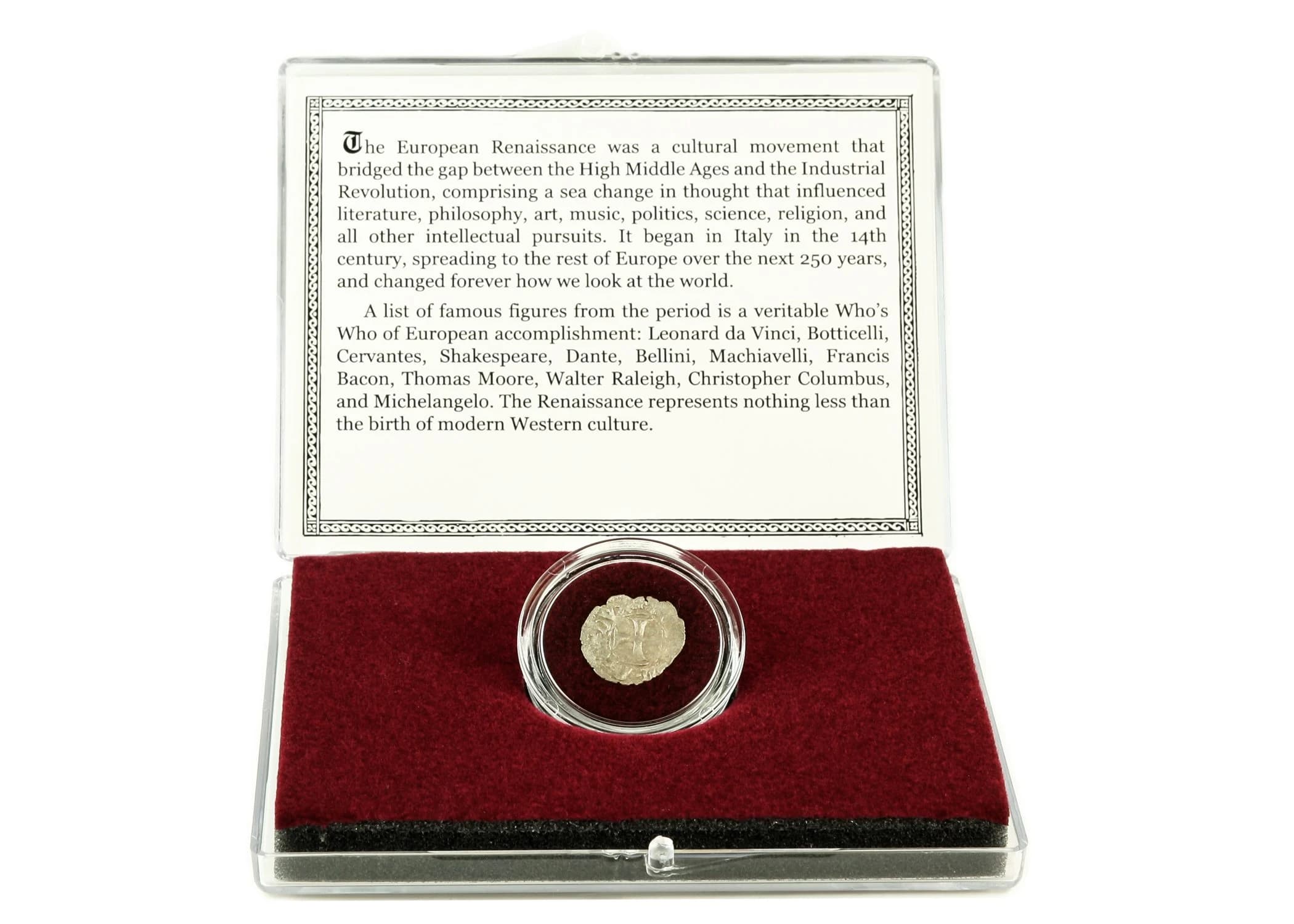 Renaissance Coin (Clear Box) - Image 2