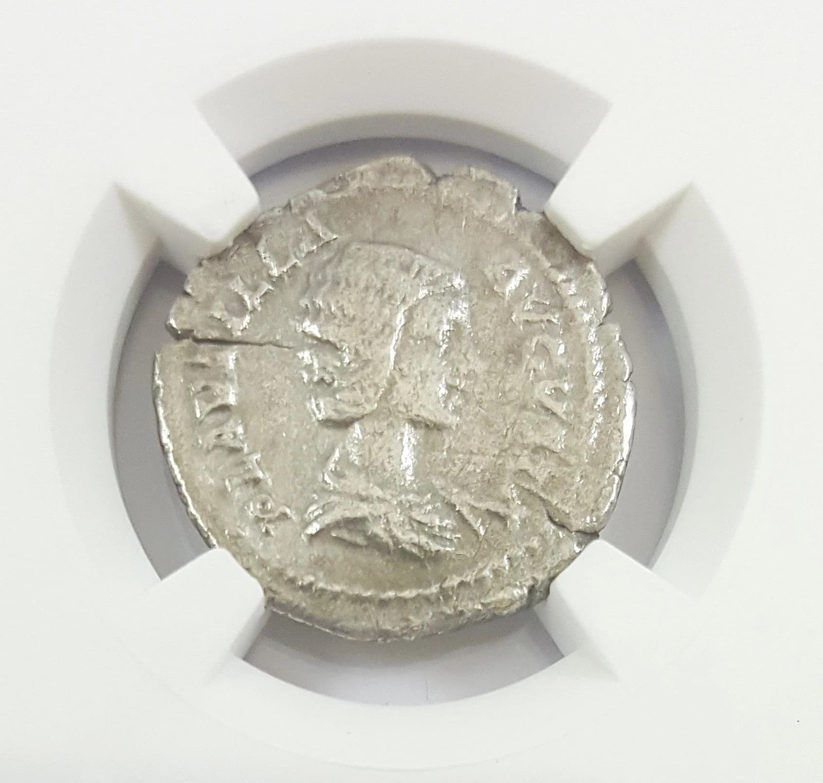 NGC-Certified Roman Coin: Plautilla, Denarius, Grade CH-F - Image 2