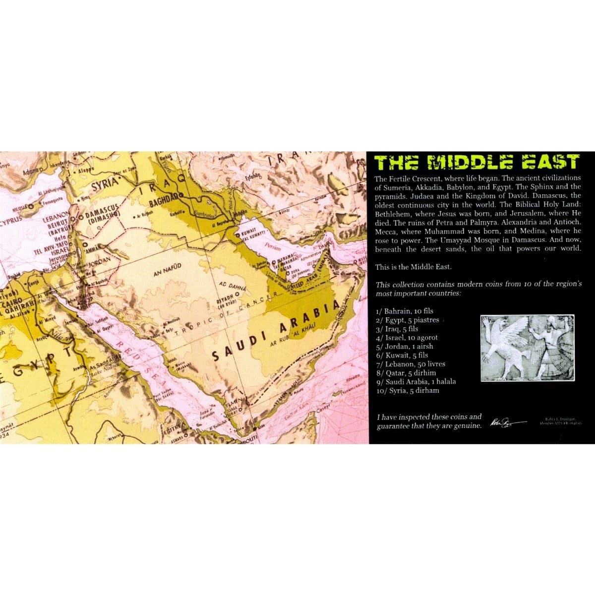 The Middle East: 10 Coin Boxed Set - Image 3