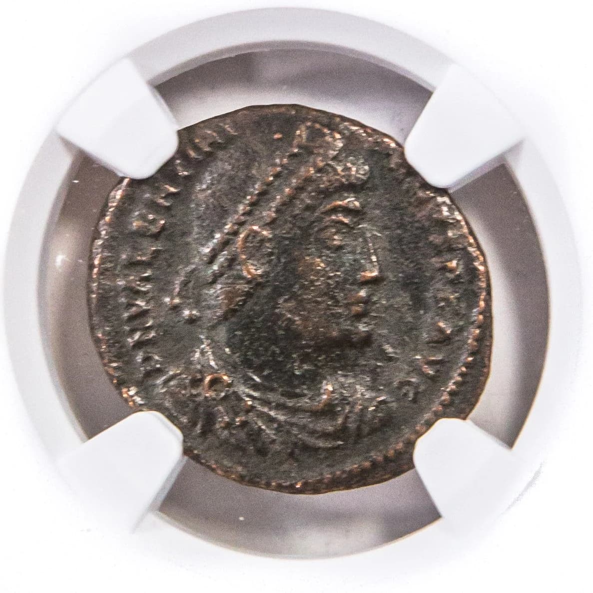 NGC-Certified Roman Coin: VALENTINIAN1ST(AE3), Grade VF - Image 3