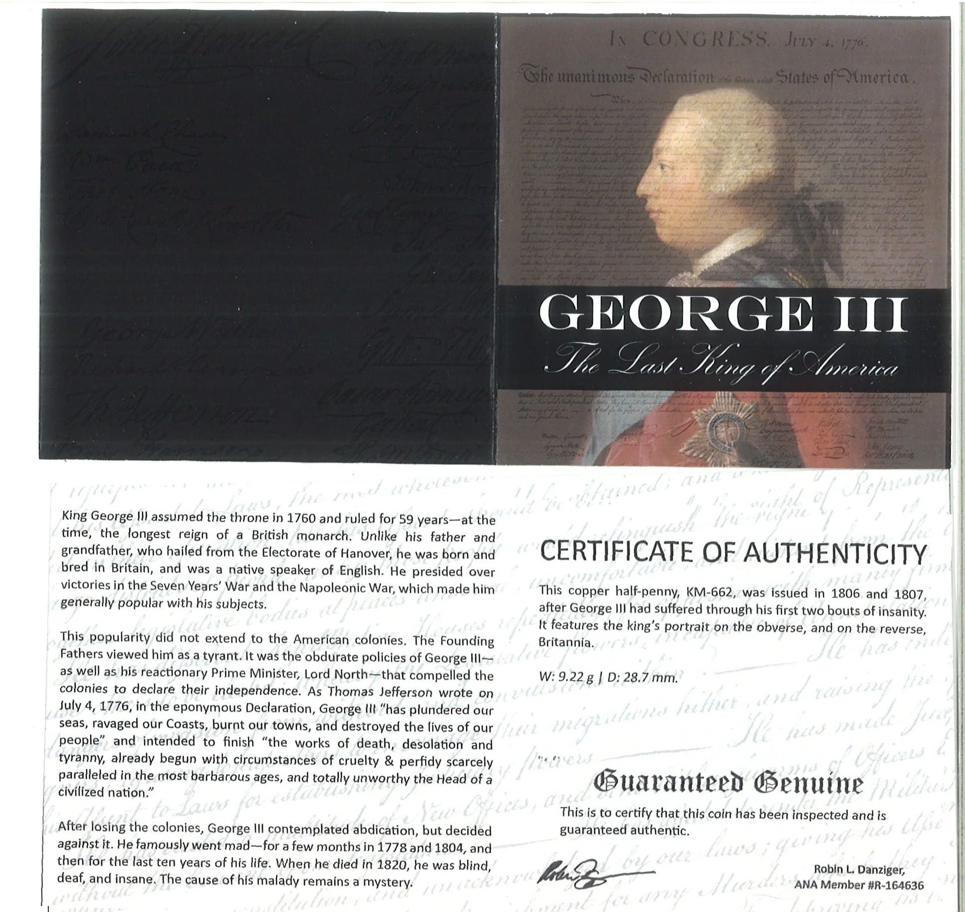 George III: The Last King of America (budget box) - Image 5