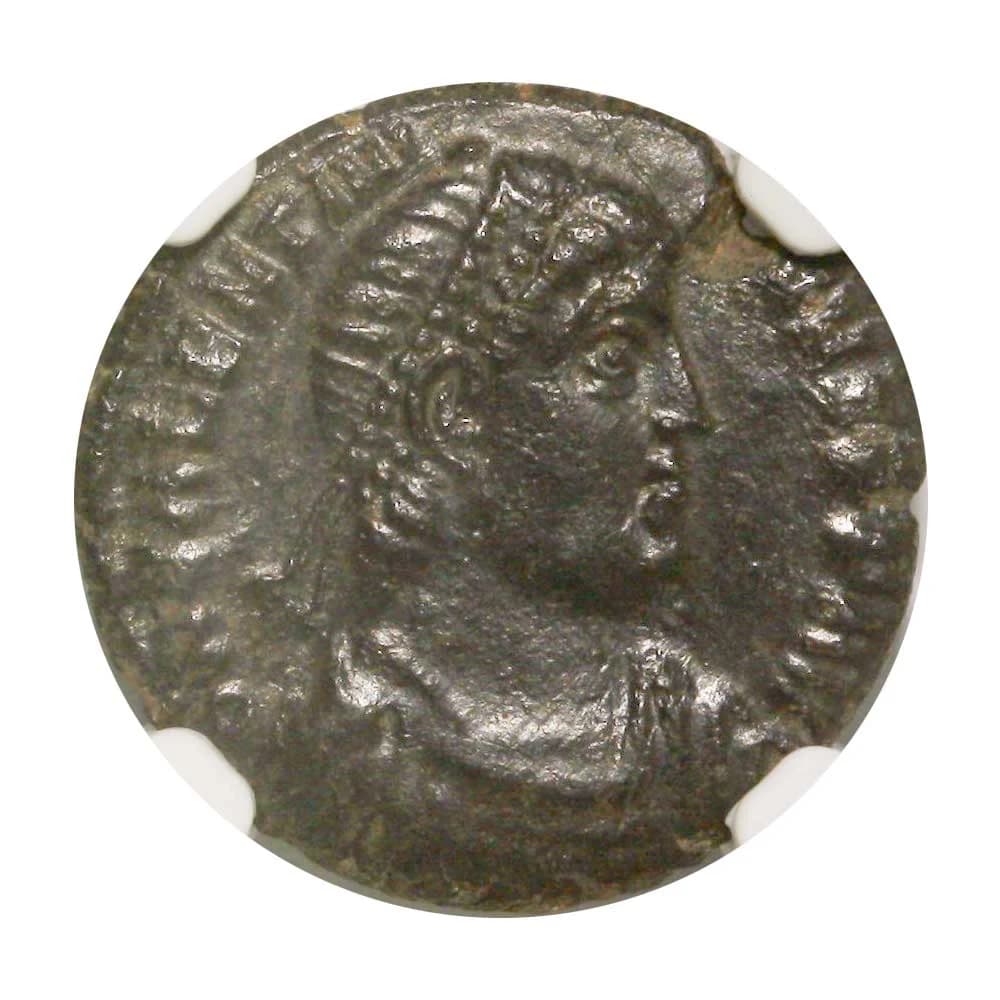 NGC-Certified Roman Coin: VALENTINIAN1ST(AE3), Grade XF - Image 3