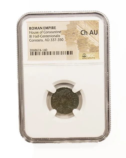 NGC-Certified Roman Coin: Constans, AE3/4, Grade CH-AU - Image 2