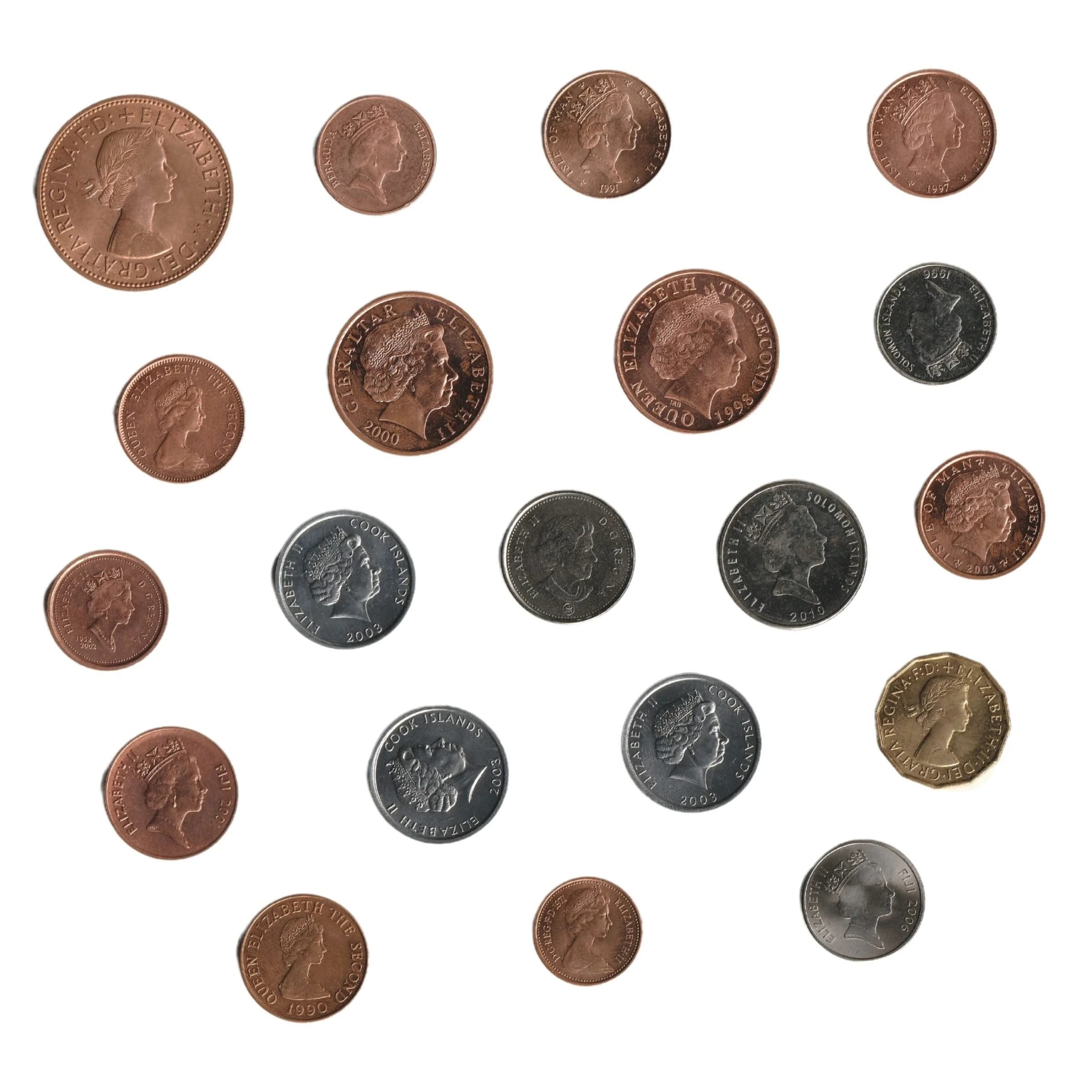 Queen Elizabeth II 20 Coins (U) - Image 2