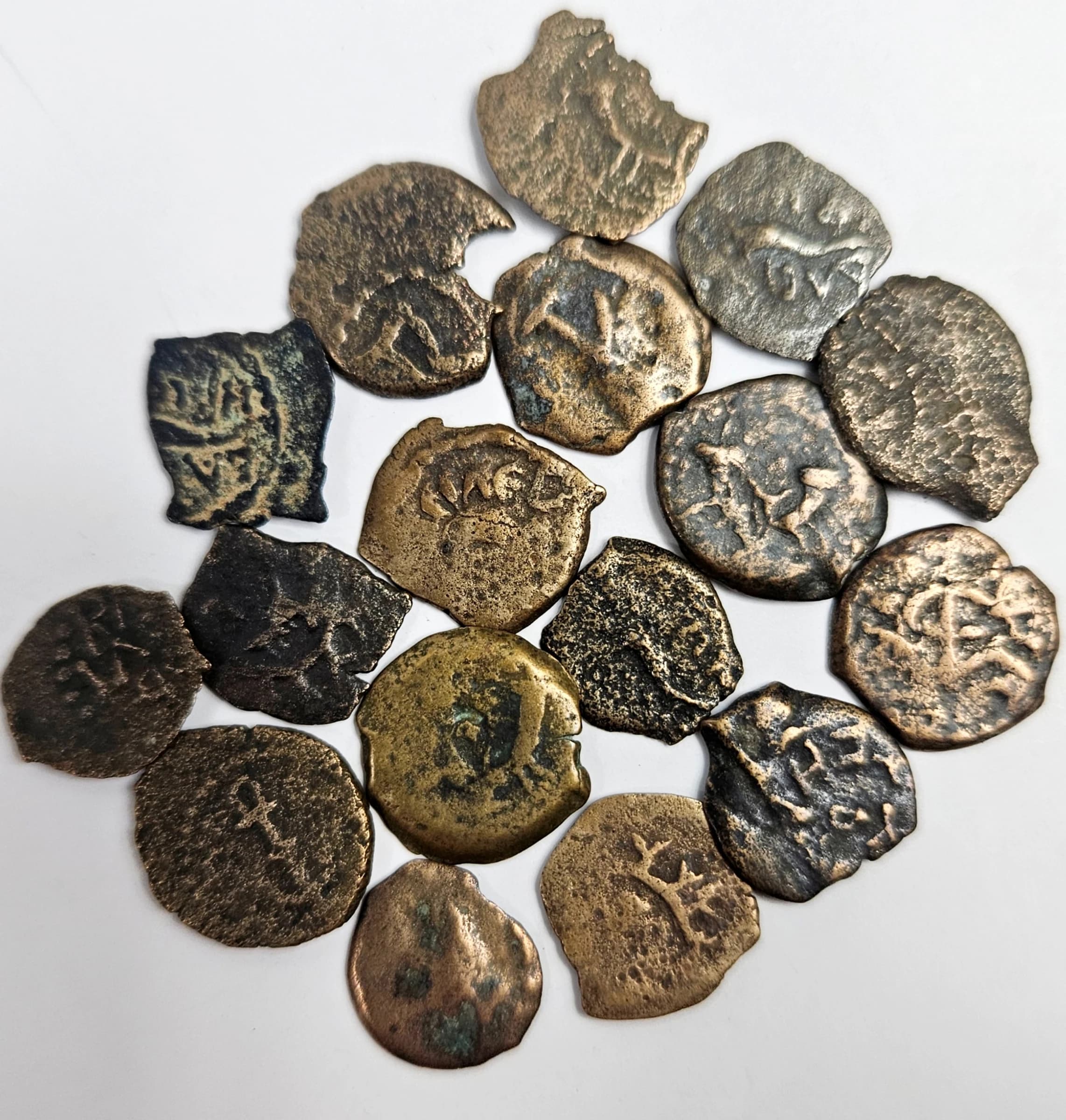 Herod the Great: Genuine Bronze Judean Prutah of the Biblical Holy Land - Image 3