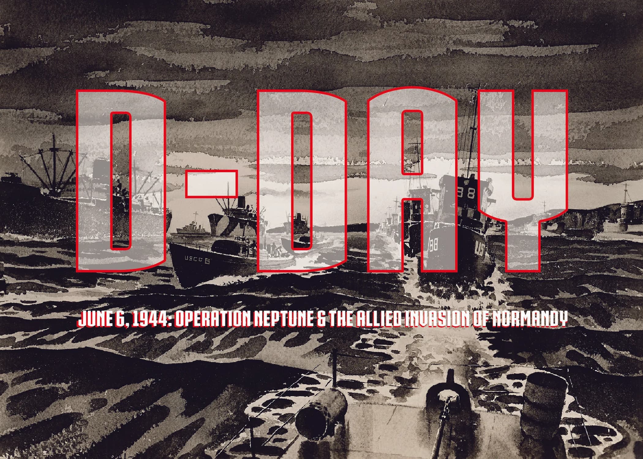 D-Day: June 6, 1944, Operation Neptune & The Allied Invasion of Normandy (five piece album) - Image 4