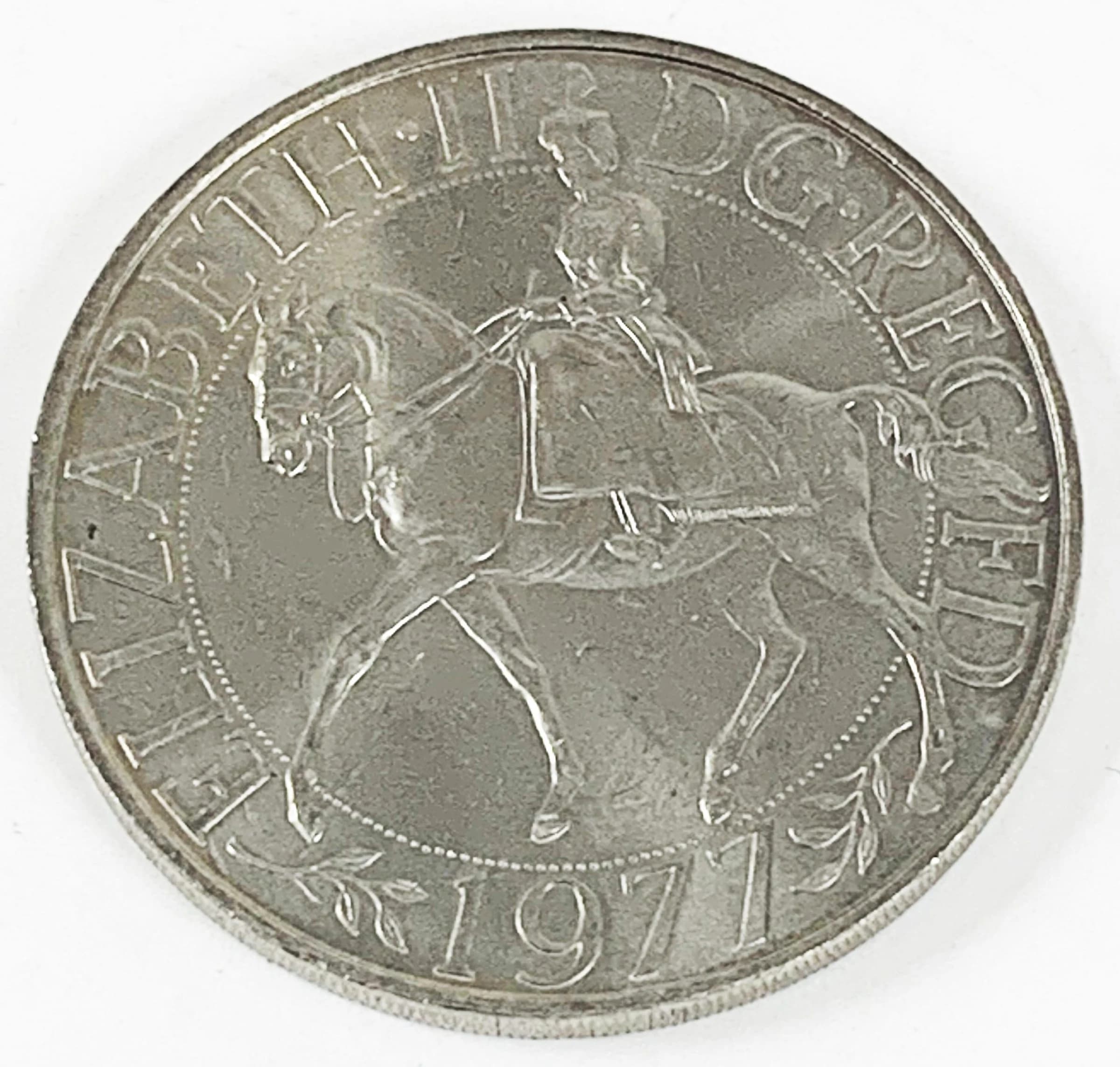 Queen Elizabeth II, Silver Jubilee Crown (1977) (Black Box) - Image 3