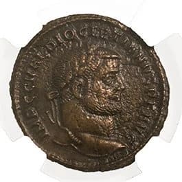 NGC-Certified Roman Coin: Diocletian, AE1, Grade VF - Image 3