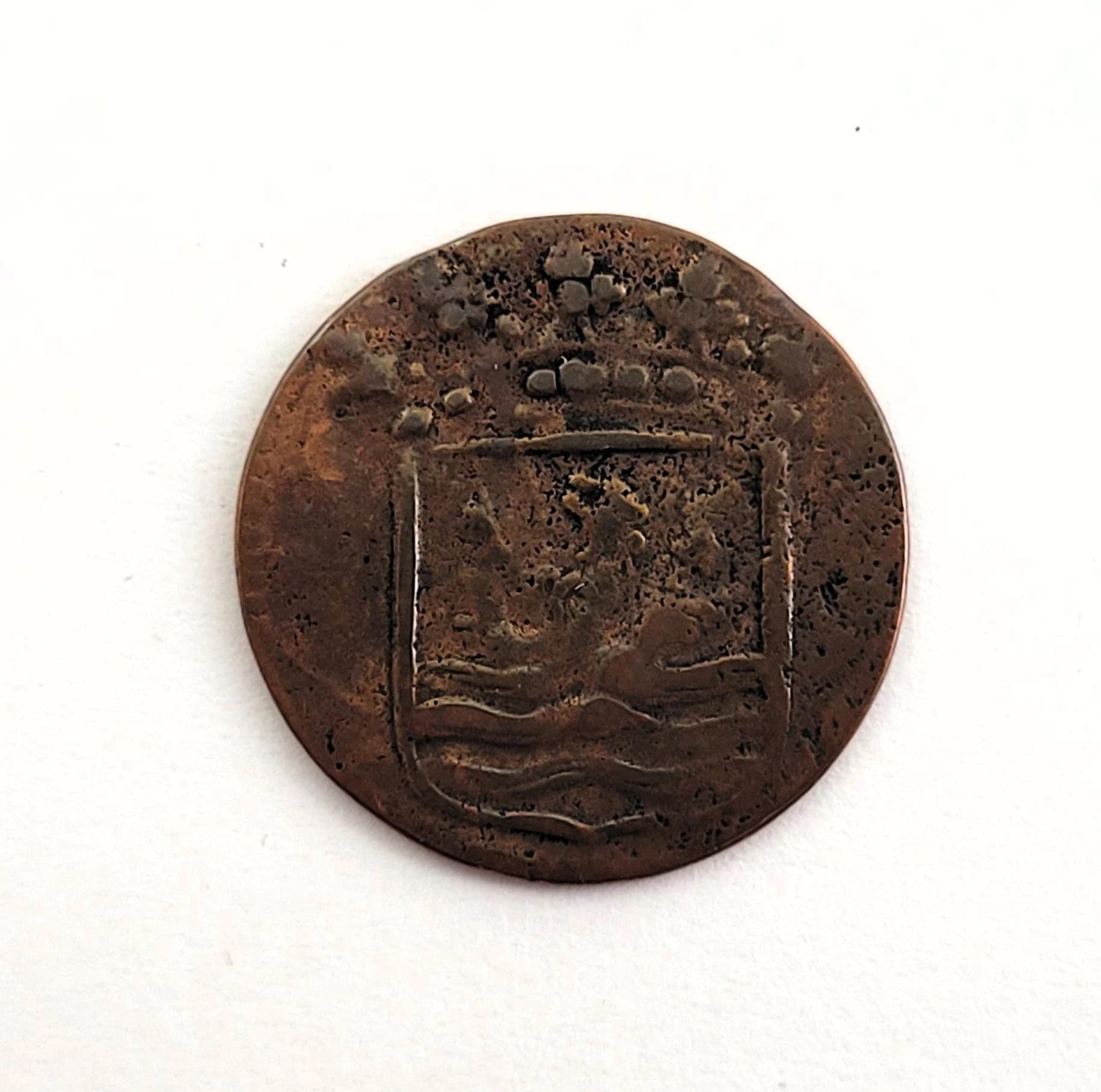 First New York Penny : VOC Copper Duits Album - Image 3