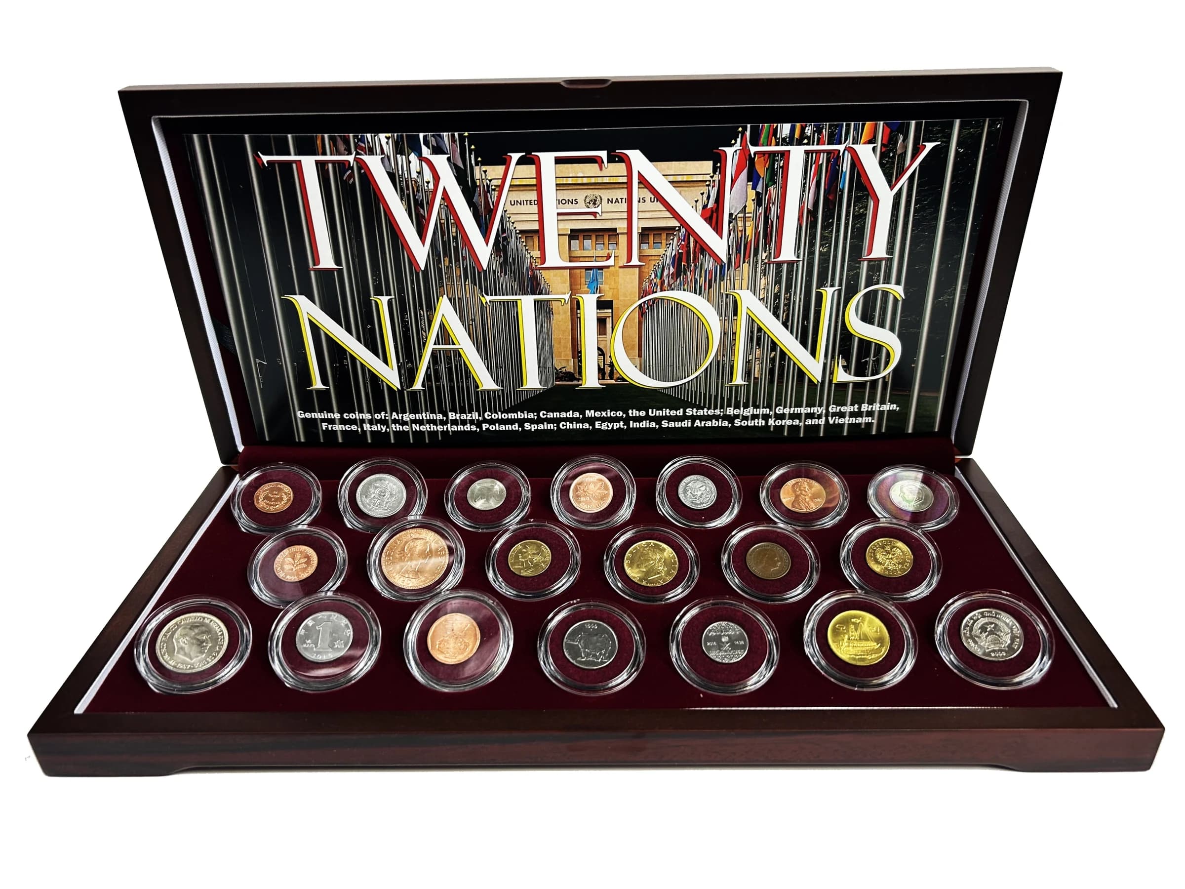 Twenty Nations: 20 Coins from 20 Countries - Image 2