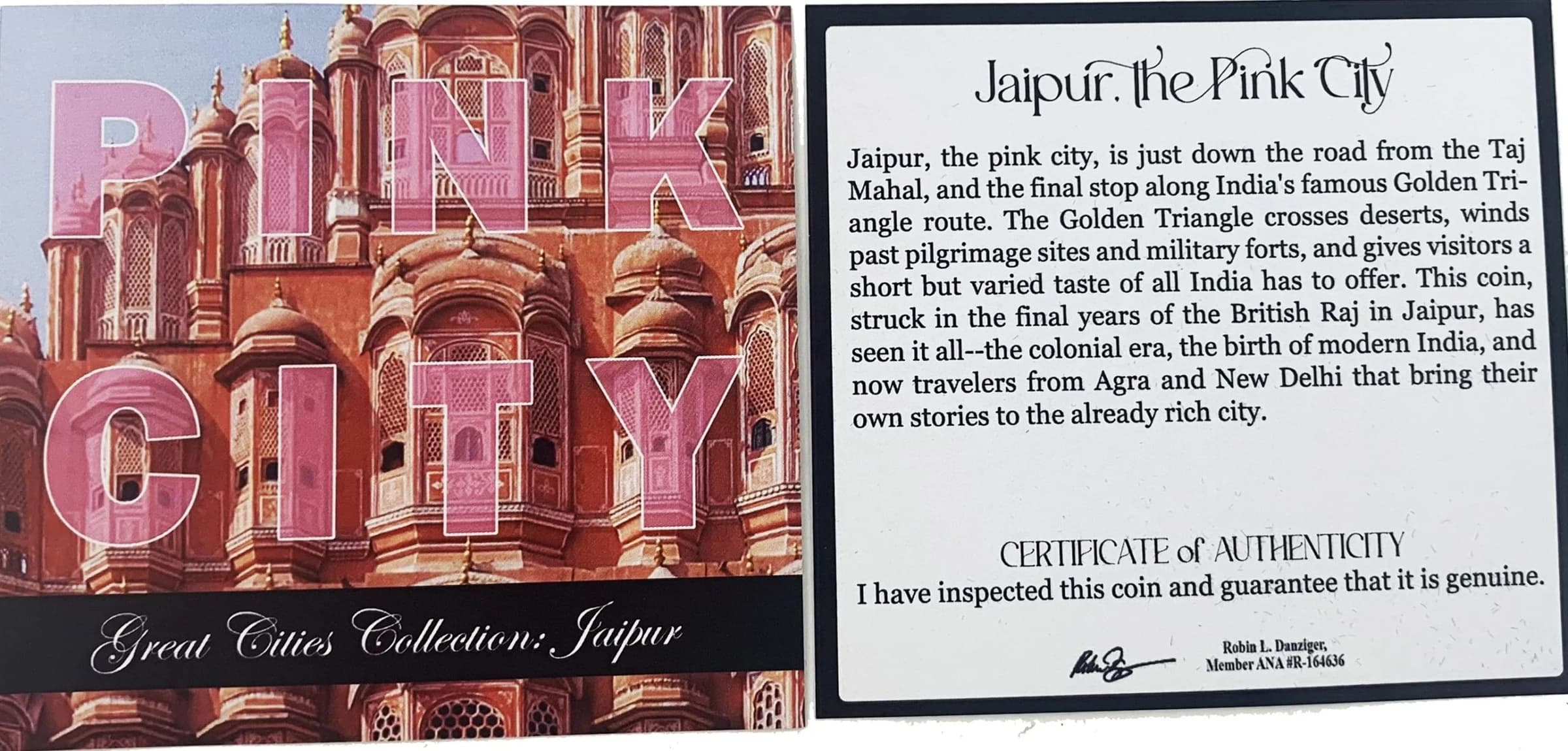 Great Cities Collection: PINK CITY Jaipur (Black Box) - Image 2