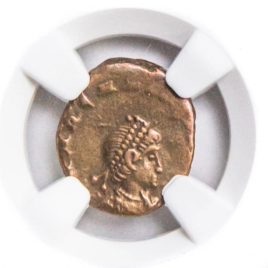 NGC-Certified Roman Coin: Arcadius, AE4, Grade VF - Image 3