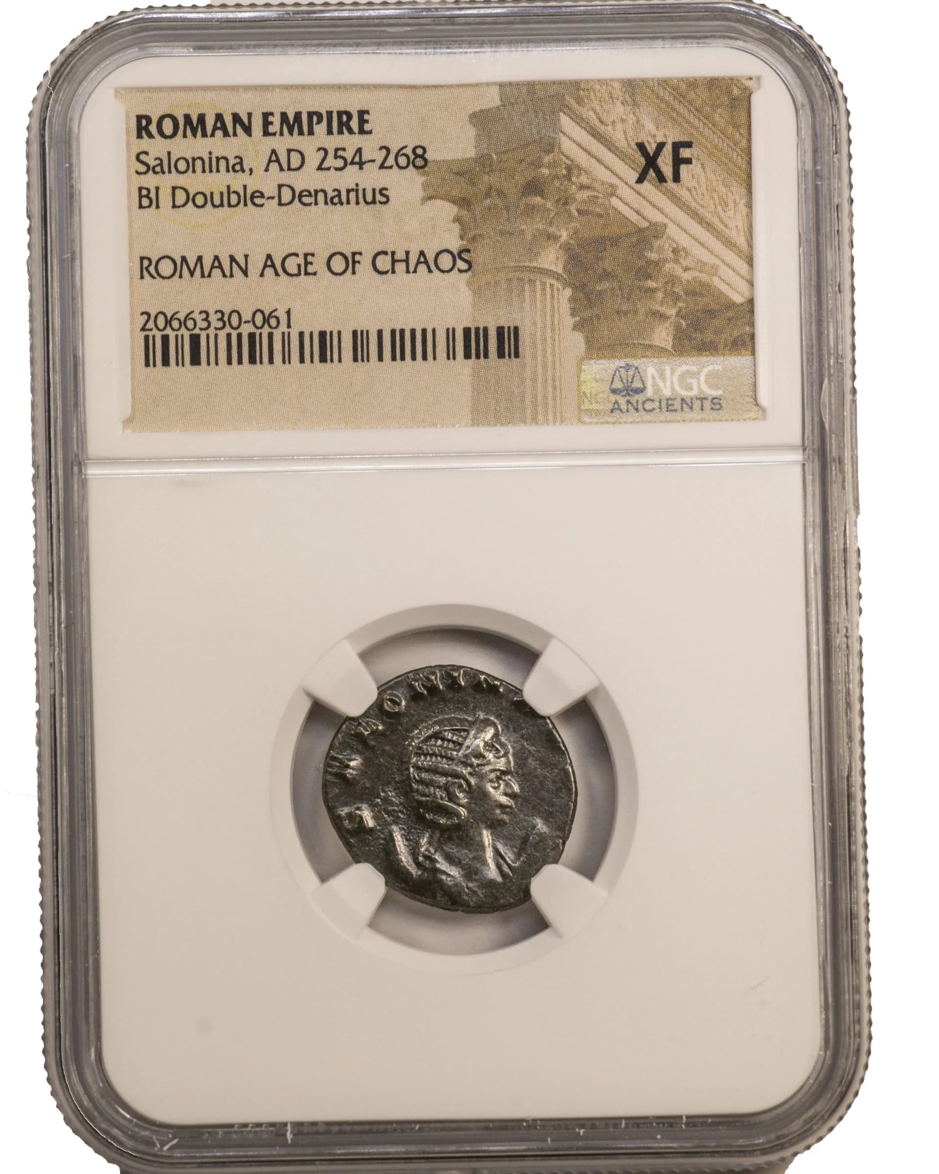 NGC-Certified Roman Coin: Salonina, ANT, Grade XF - Image 2