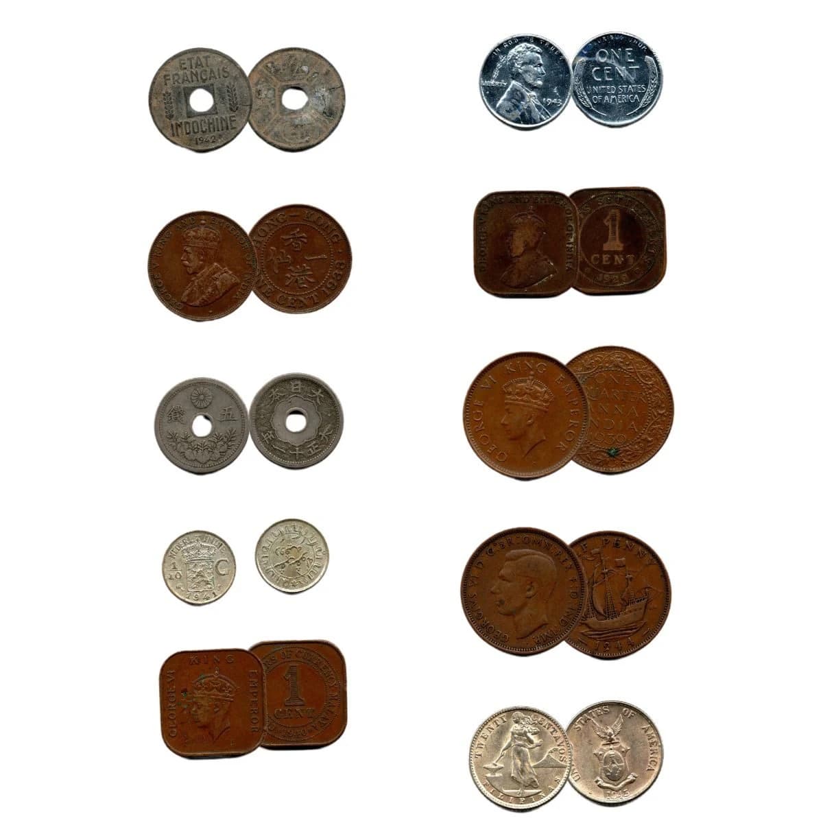 Second World War: Pearl Harbor | 10 Historical Coins of the Pacific Theater - Image 2
