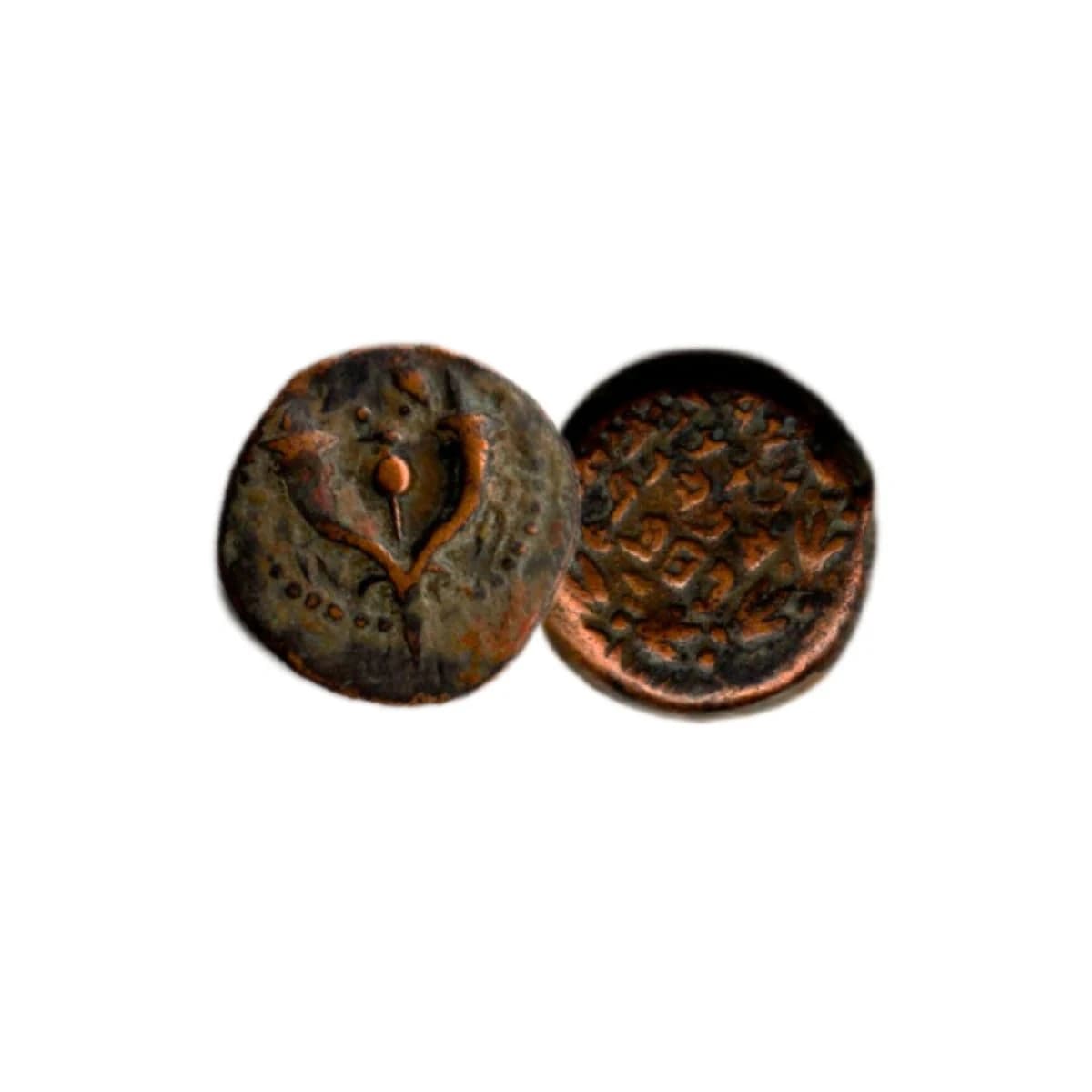 First Jewish Coin Box: Ancient Judaean Coin of the Second Temple Period (One-Coin Box) - Image 2