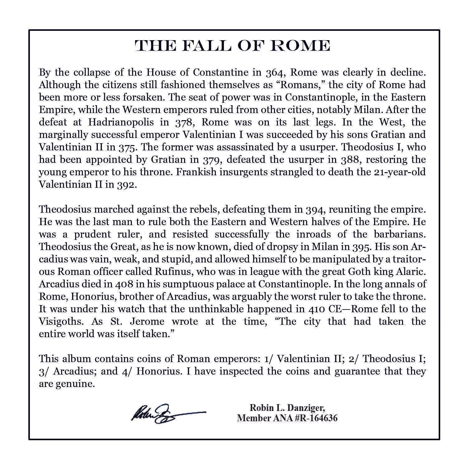 Fall of Rome: 4 Coin (Mini Album) - Image 6