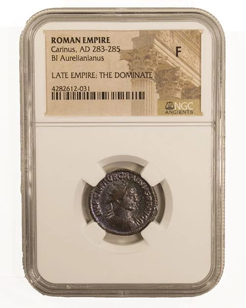 NGC-Certified Roman Coin: Carinus, ANT, Grade F - Image 2