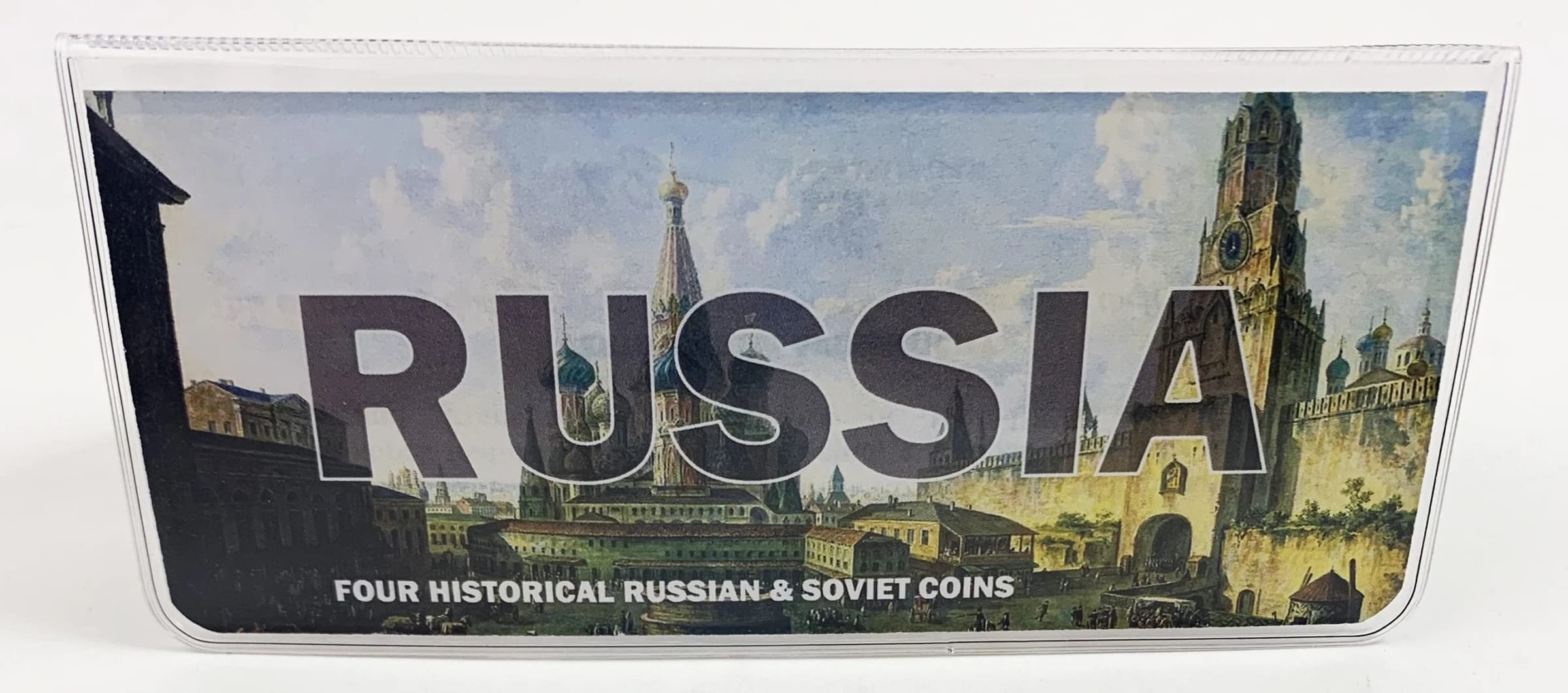 Russia: Four Historical Russian and Soviet Coins (mini) - Image 4