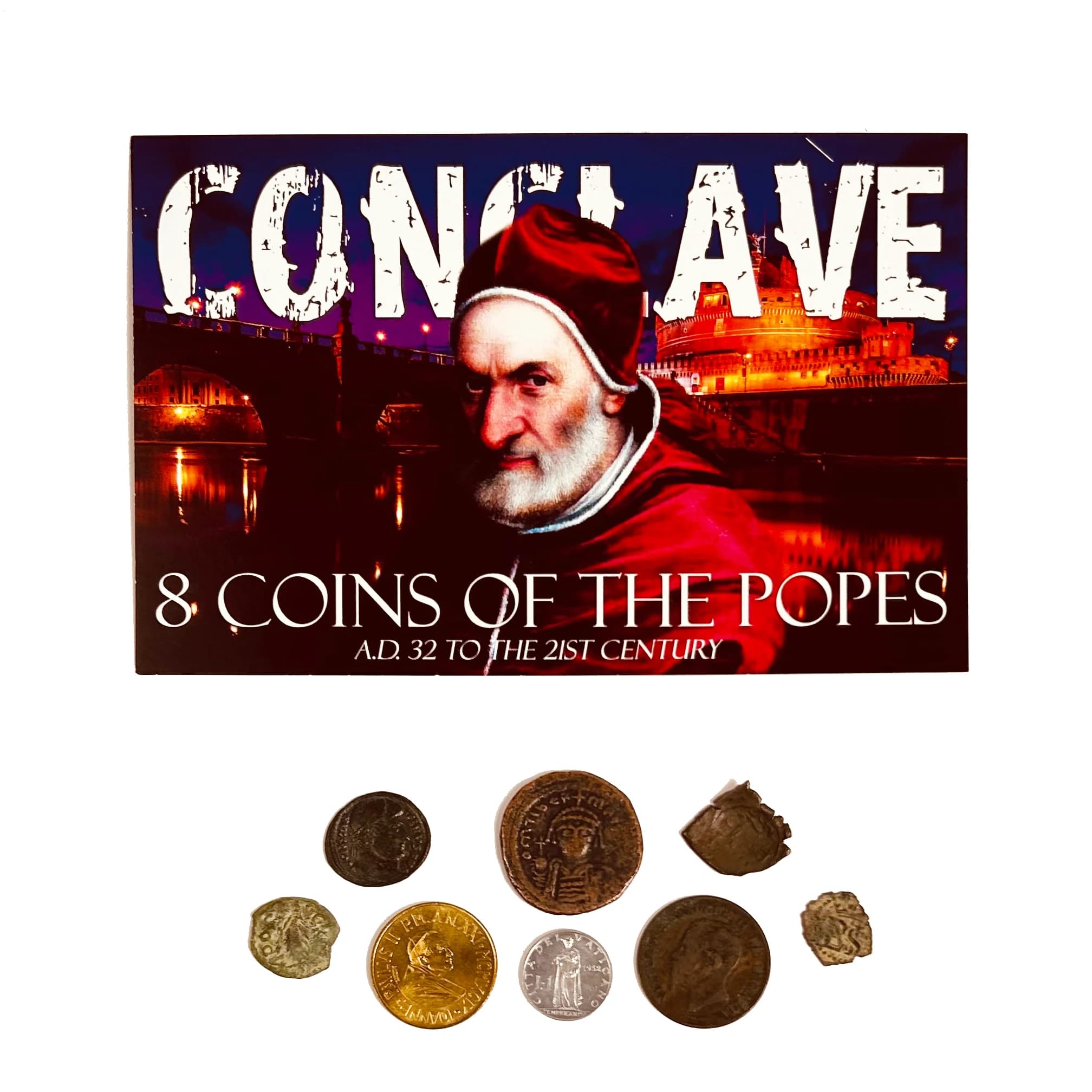Conclave: 8 Coins of the Popes, AD 32 to the 21st Century (boxed collection) - Image 4