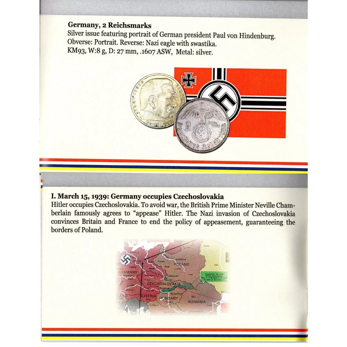Triumph & Tragedy Box: The Second World War European Theater (WWII) (Eight-Coin Box) - Image 5