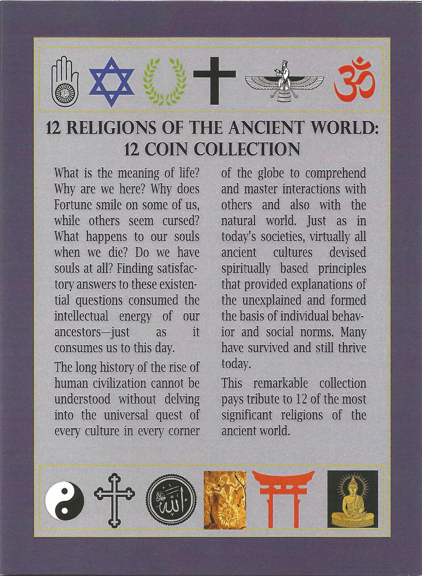 Religions of The Ancient World: Box of 12 Ancient Coins (Twelve-Coin Boxed Set) - Image 4
