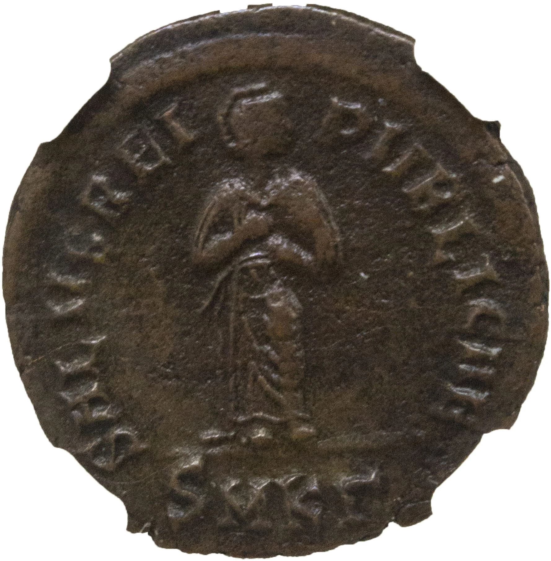 NGC-Certified Roman Coin: AELIAFLACILLA(AE2), Grade F - Image 4