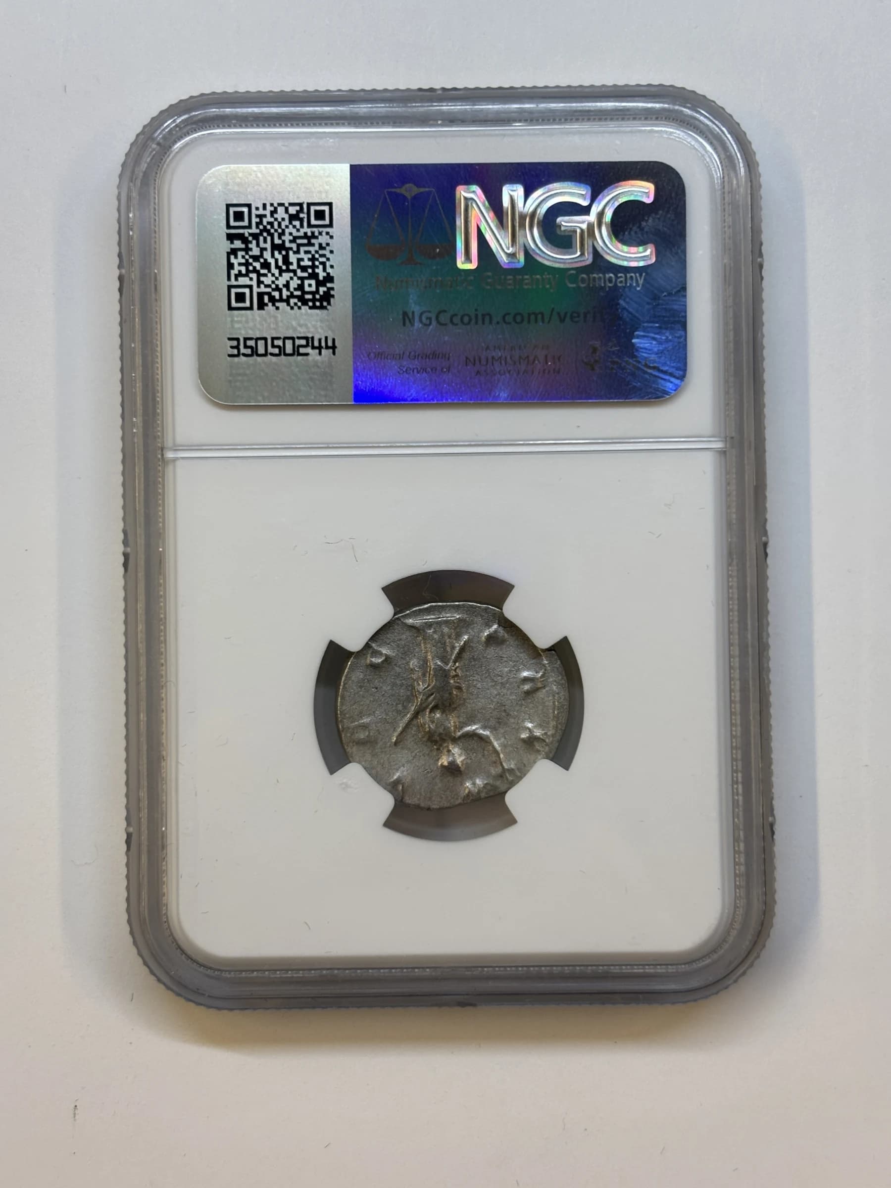 NGC-Certified Roman Coin: Volusian, ANT, Grade CH-F - Image 2