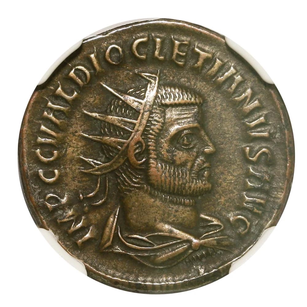 NGC-Certified Roman Coin: Diocletian, ANT, Grade XF - Image 3
