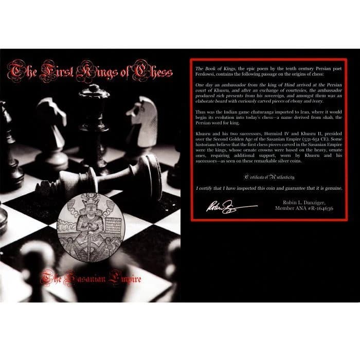 The First Kings of Chess: Silver Coins of the Sasanian Dynasty (album) - Image 4