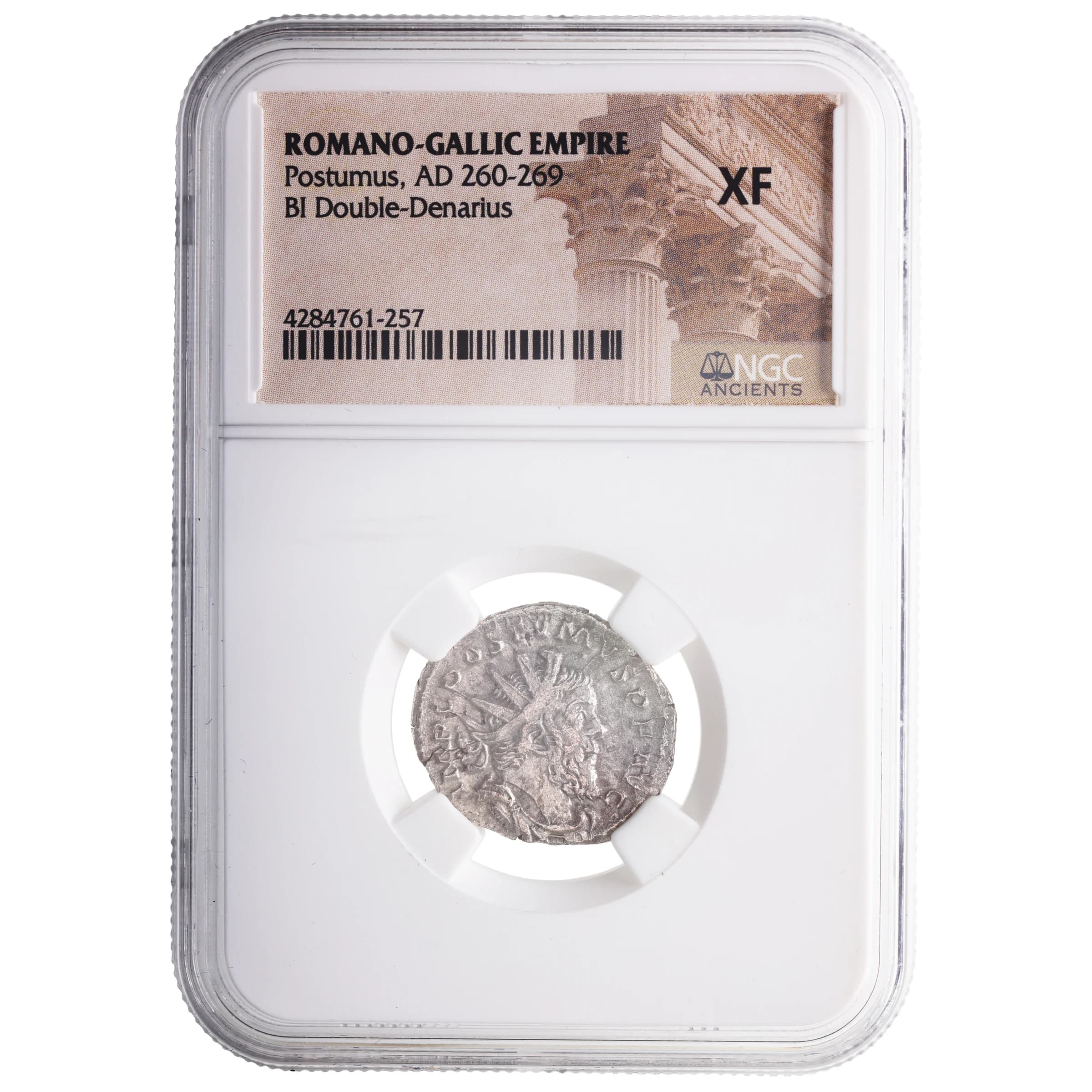 NGC-Certified Roman Coin: Postumus, ANT, Grade XF - Image 2