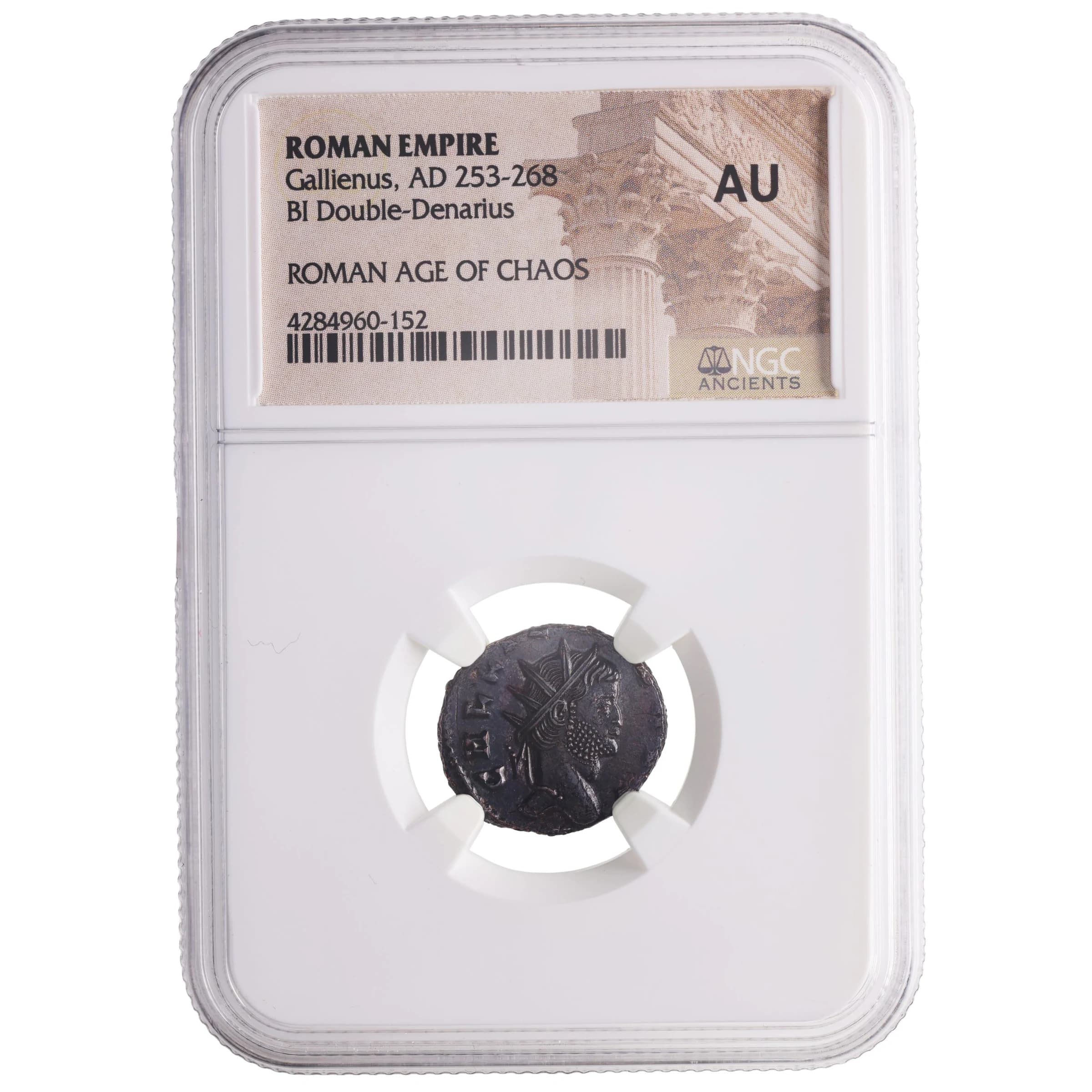 NGC-Certified Roman Coin: Gallienus, ANT, Grade AU - Image 2