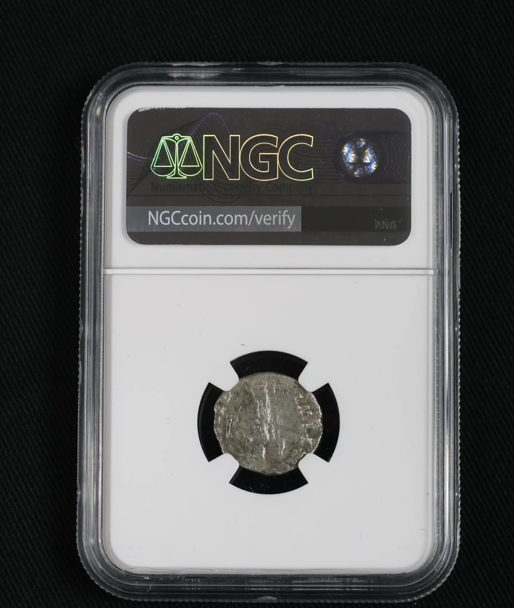 NGC-Certified Roman Coin: Domitian, Denarius, Grade LG - Image 2