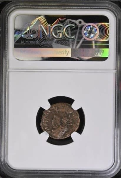 NGC-Certified Roman Coin: Constantius II (Gladiator), AE3/4, Grade F - Image 3