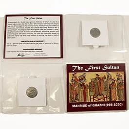 The First Sultan: Mid-Sized Album of Silver Coin of Mahmud of Ghazni (998-1030) (Mid-Sized Album) - Image 2