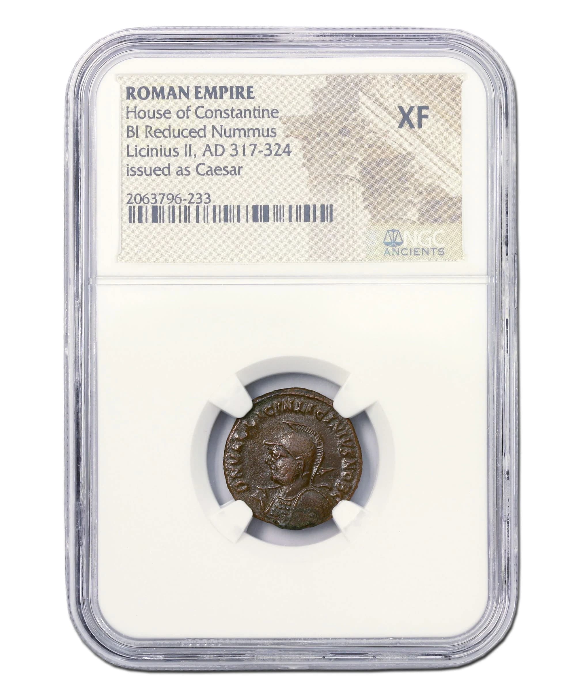 NGC-Certified Roman Coin: LICINIUS2ND(AE3), Grade XF - Image 2