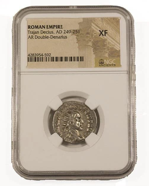 NGC-Certified Roman Coin: Trajan Decius, ANT, Grade XF - Image 2