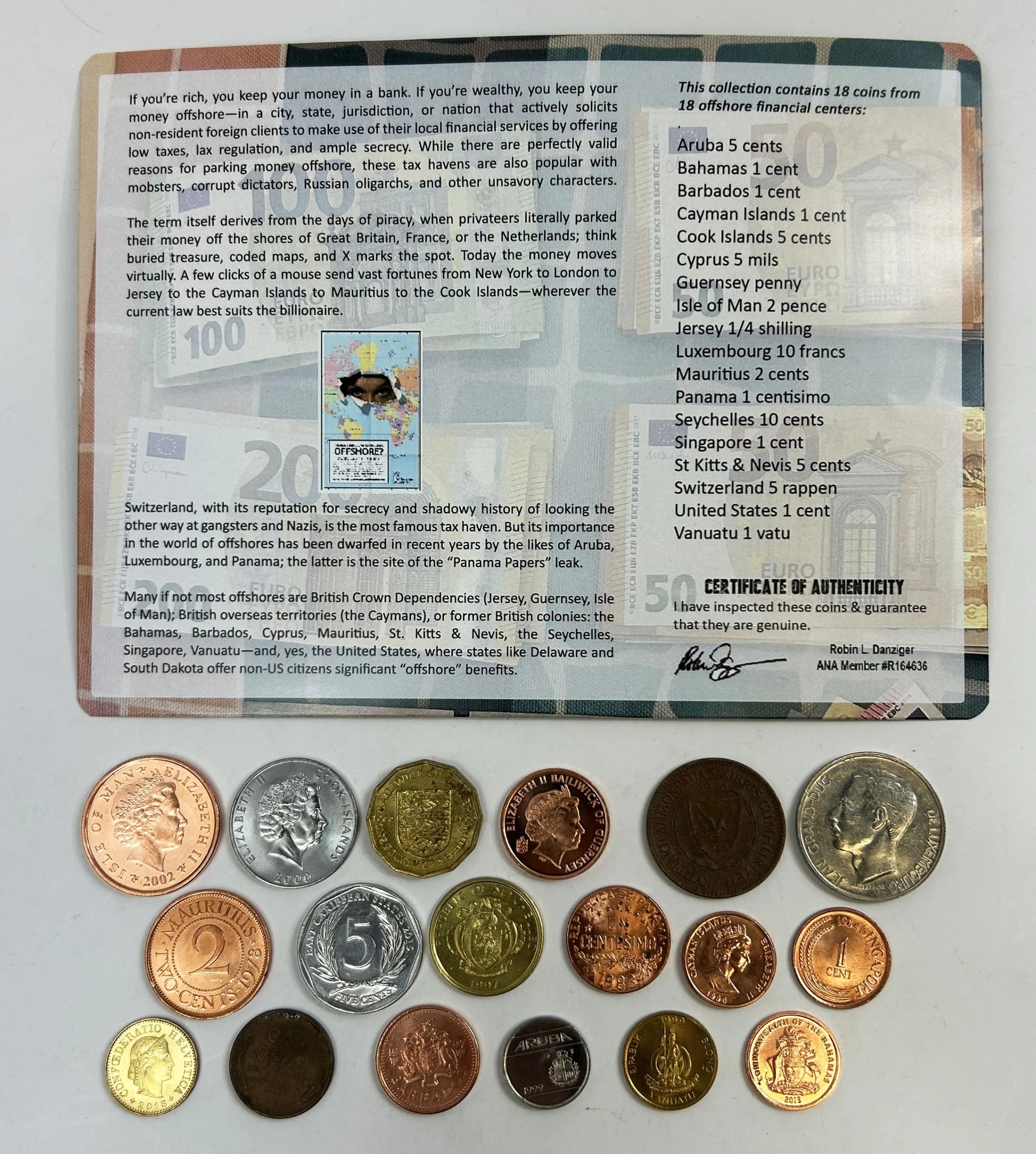 OFFSHORES: 18 Coins from 18 Tax Havens (C-U) - Image 2