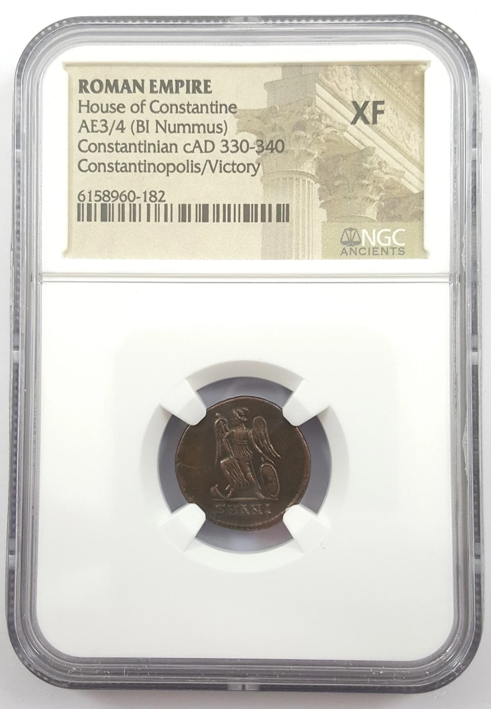 NGC-Certified Roman Coin: CONSTOPOL(AE3/4), Grade XF - Image 2
