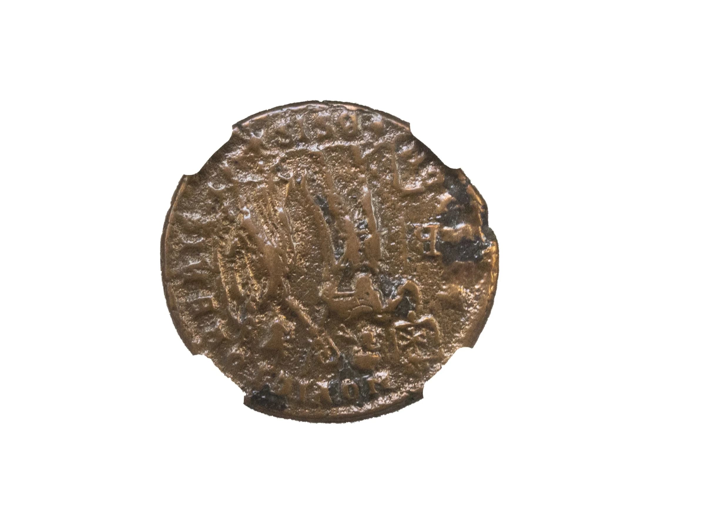 NGC-Certified Roman Coin: Vetranio, AE3, Grade F - Image 3