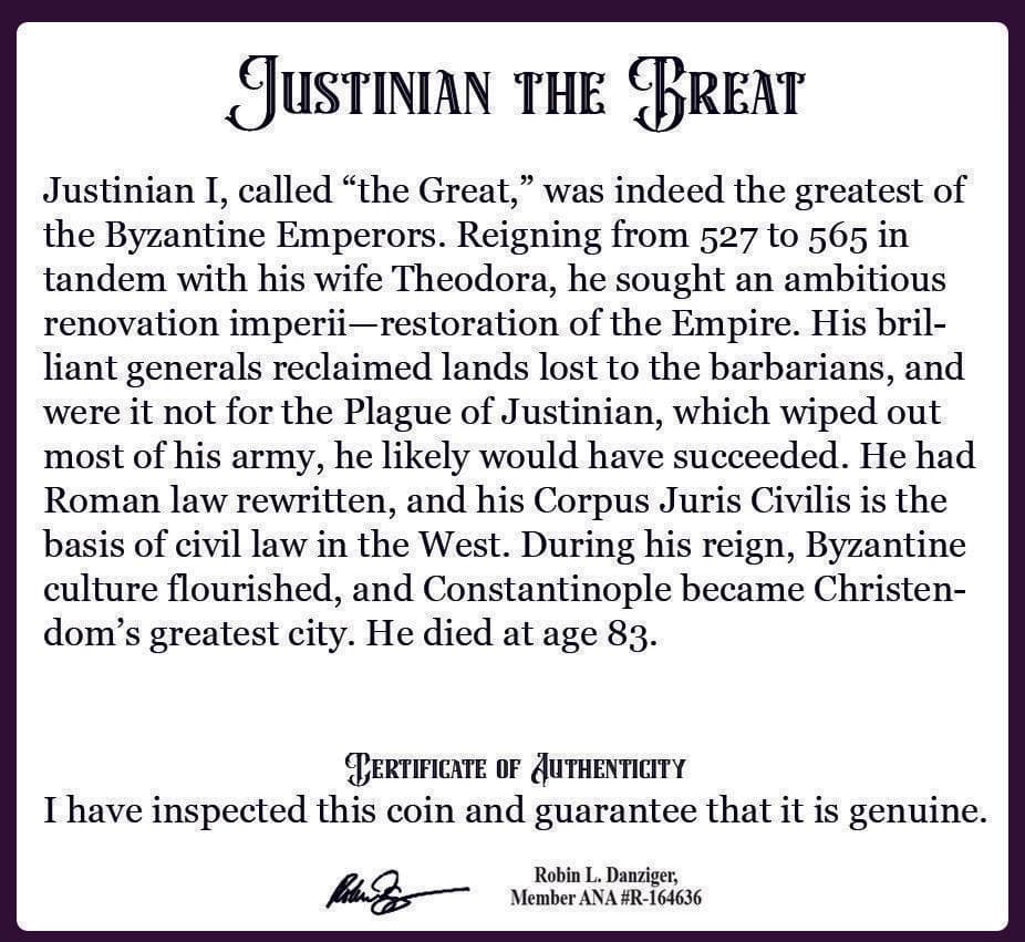 Justinian the Great (Black Box) - Image 5