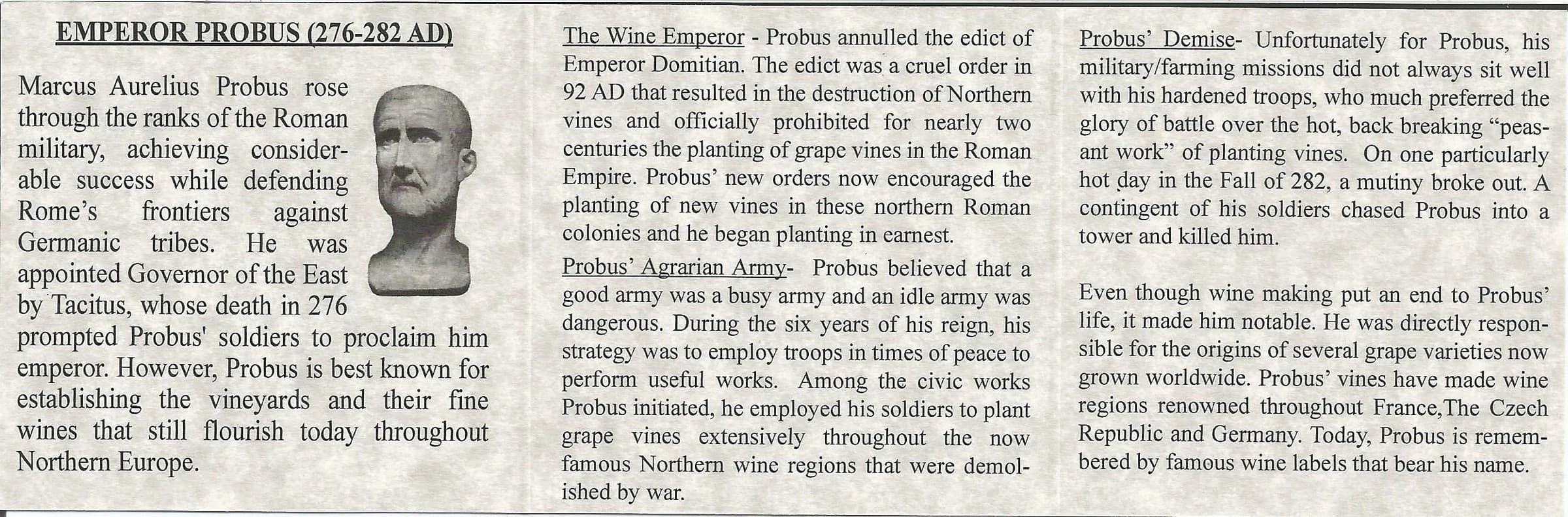 Probus Box: Father Of Modern Europe's Wine Industry (One-Coin Box) - Image 4