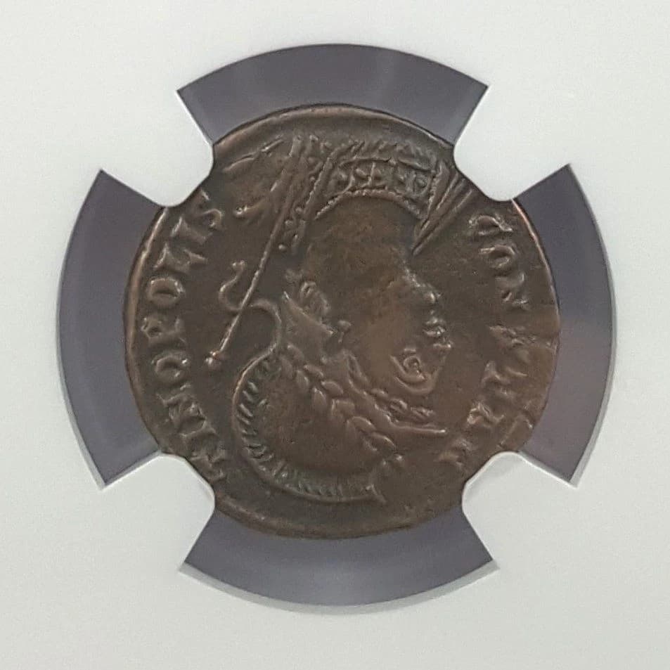 NGC-Certified Roman Coin: CONSTOPOL(AE3/4), Grade XF - Image 4