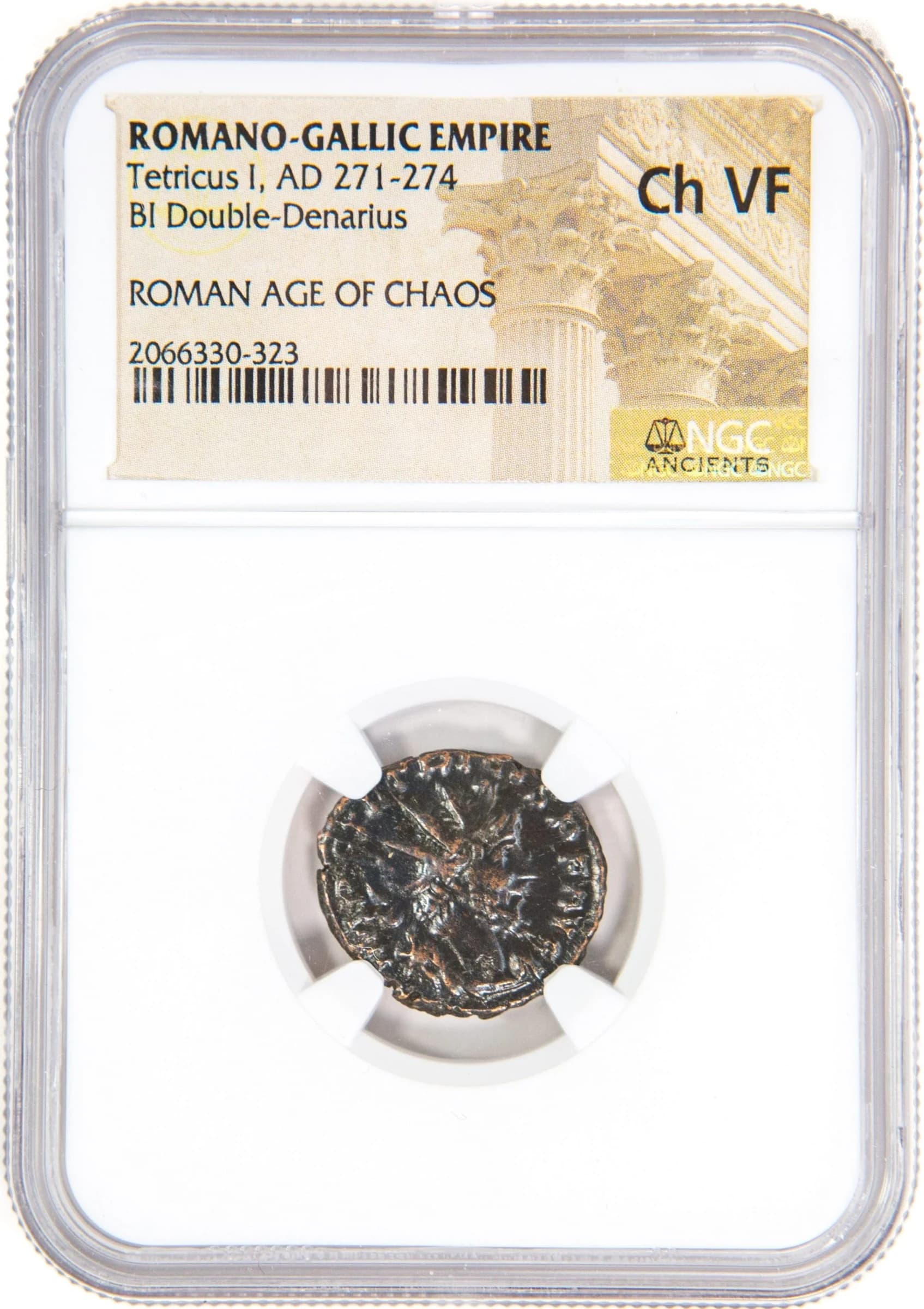 NGC-Certified Roman Coin: TETRICUS1ST(ANT), Grade VF - Image 2