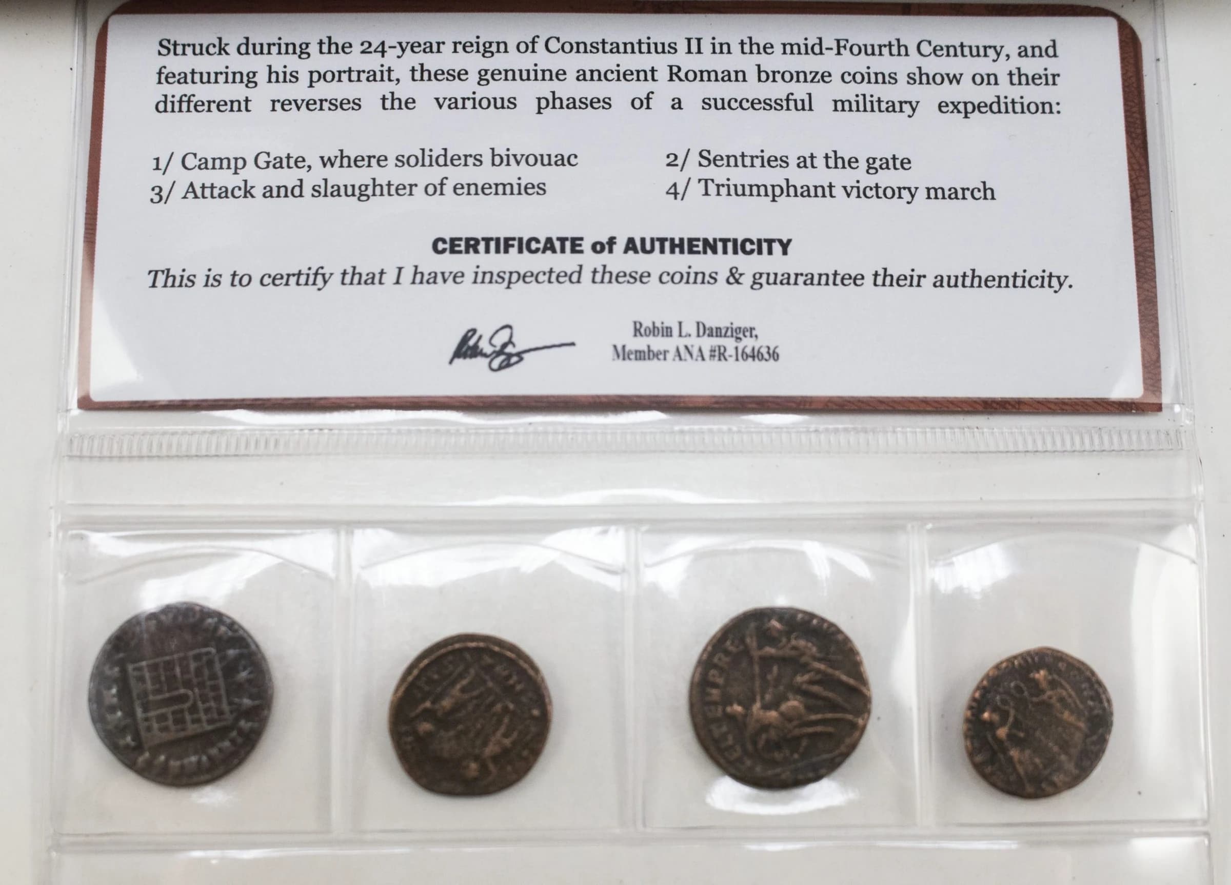 Rome at War: Four Coin (Mini Album) - Image 3