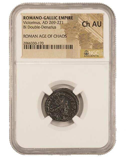 NGC-Certified Roman Coin: Victorinus, ANT, Grade CH-AU - Image 2