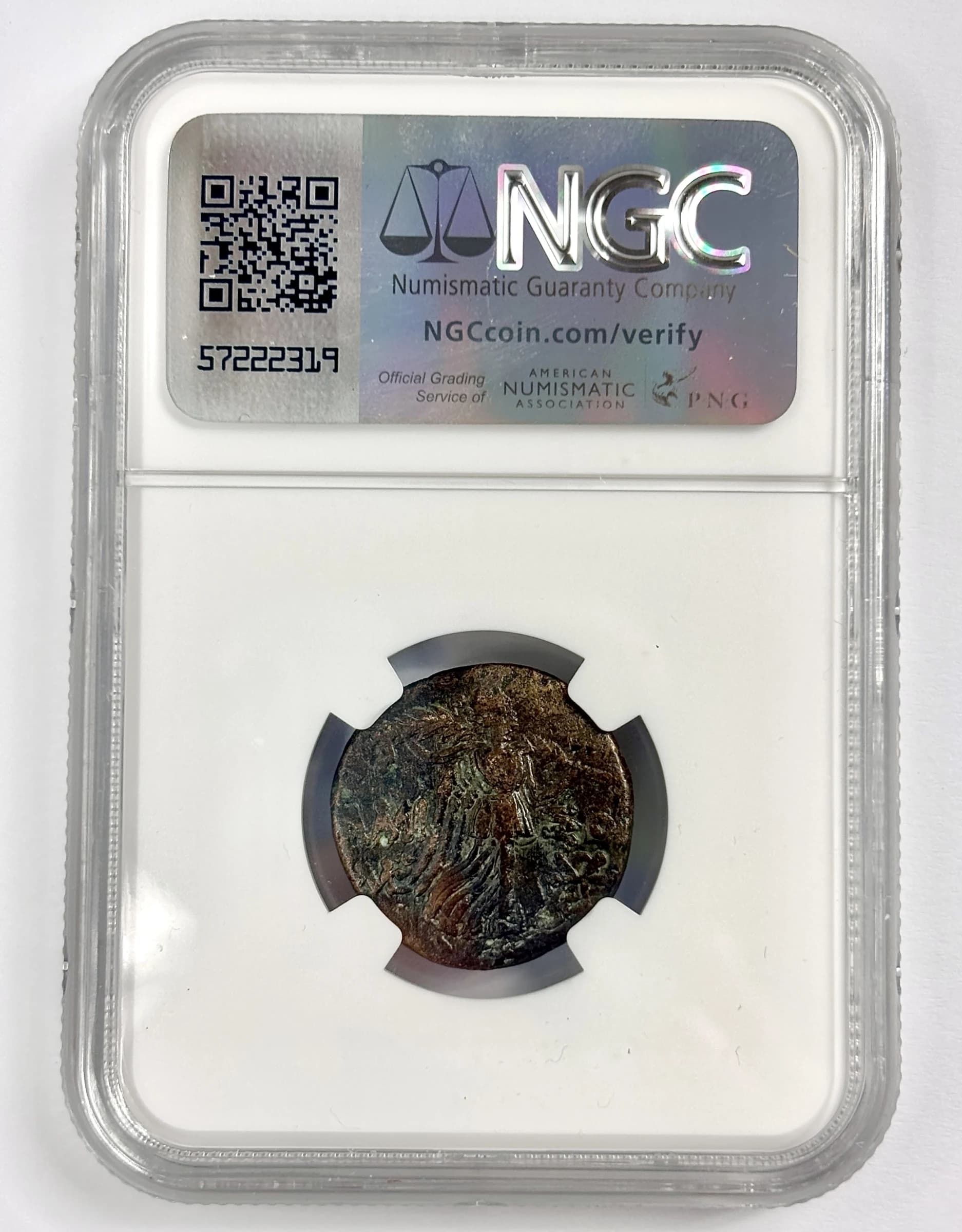 NGC-Certified Roman Coin: Mithradates Gorgon type, 58, Grade NG - Image 2