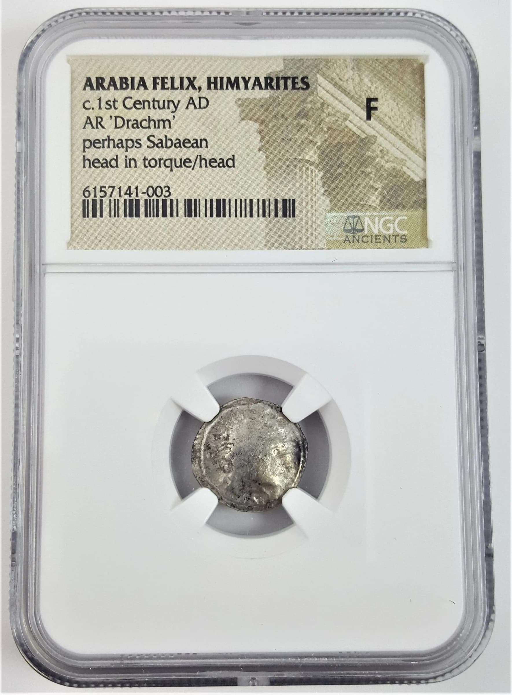 NGC-Certified Roman Coin: Arabia Felix, Himyarites, Grade F - Image 3