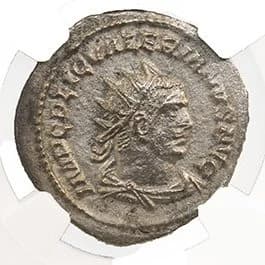 NGC-Certified Roman Coin: VALERIAN1ST(AR), Grade XF - Image 3